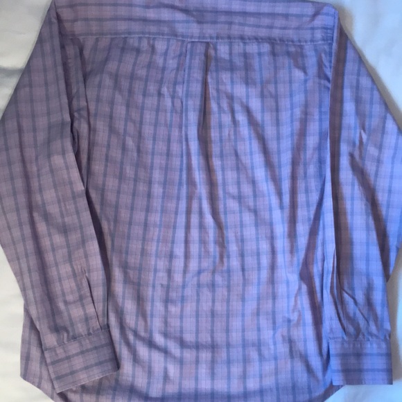 COPY - Peter Millar lavender check cotton/silk/spandex long sleeve button down … - Picture 4 of 5